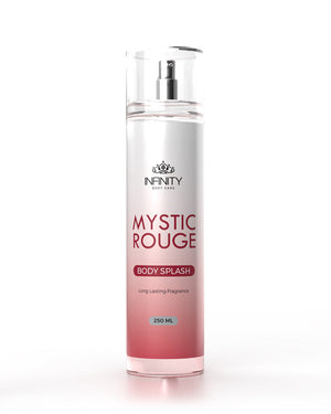 Body Splash Mystic Rouge by Infinity Clinic Pharma – warm floral rouge fragrance body mist spray