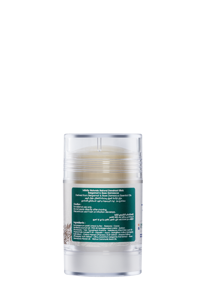 Deodorant Stick Bergamot & Rose Damascus