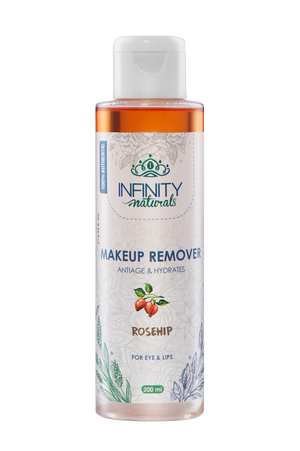 Make Up Remover Rosehip by Infinity Clinic Pharma – gentle rosehip oil makeup remover for all skin types