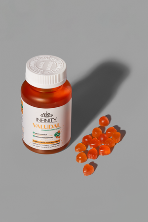 انفنتي فالودال فيتامين د, 5000 valudal gummies