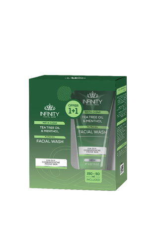 Infinity Facial Care Insta Clear Facial Wash - Promopack