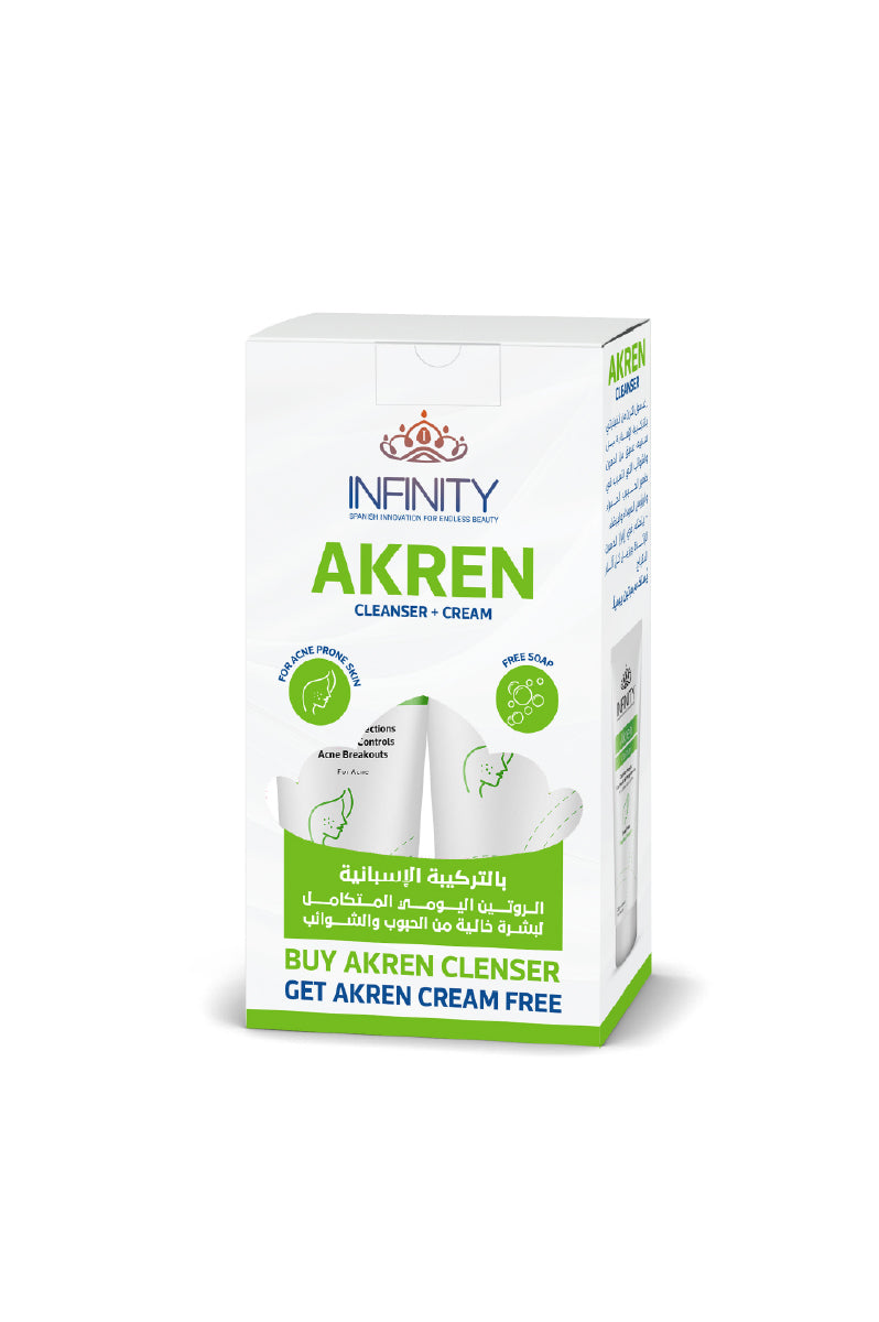 Akren Cleanser + Infinity Akren Cream