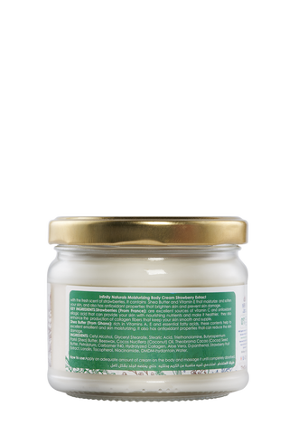 Moisturizing Body  Cream Strawberry Extract