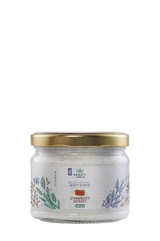 Moisturizing Body Scrub Strawberry Extract