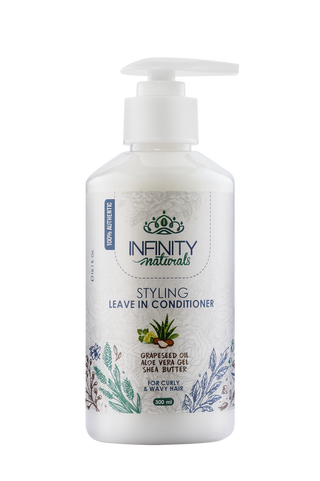 بلسم بدون شطف للشعر المموج 