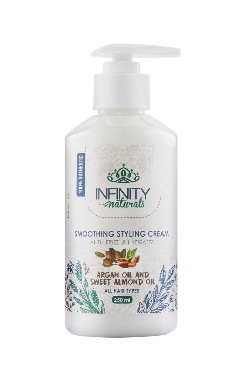 Smoothing Styling Cream  Argan Oil & Sweet Almond Oil