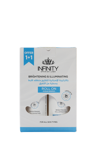 2 Items of Brightening & Illuminating Roll On - Ocean Breeze scent Promo Pack