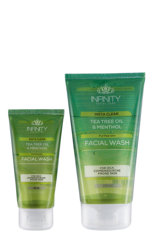 Infinity Facial Care Insta Clear Facial Wash - Promopack