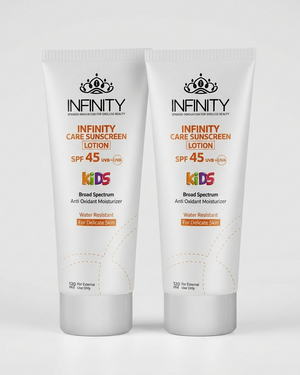 Sunscreen Kids SPF45 Promopack by Infinity Clinic Pharma – buy one get one free children sun protection