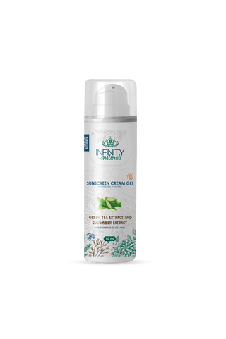 Infinity Naturals Sunscreen Gel - SPF50+  Oily Skin