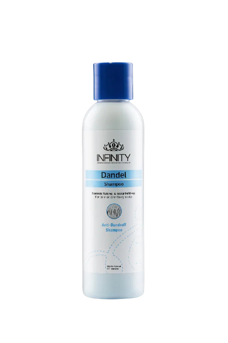 Dandel Shampoo by Infinity Clinic Pharma – anti-dandruff cleansing shampoo