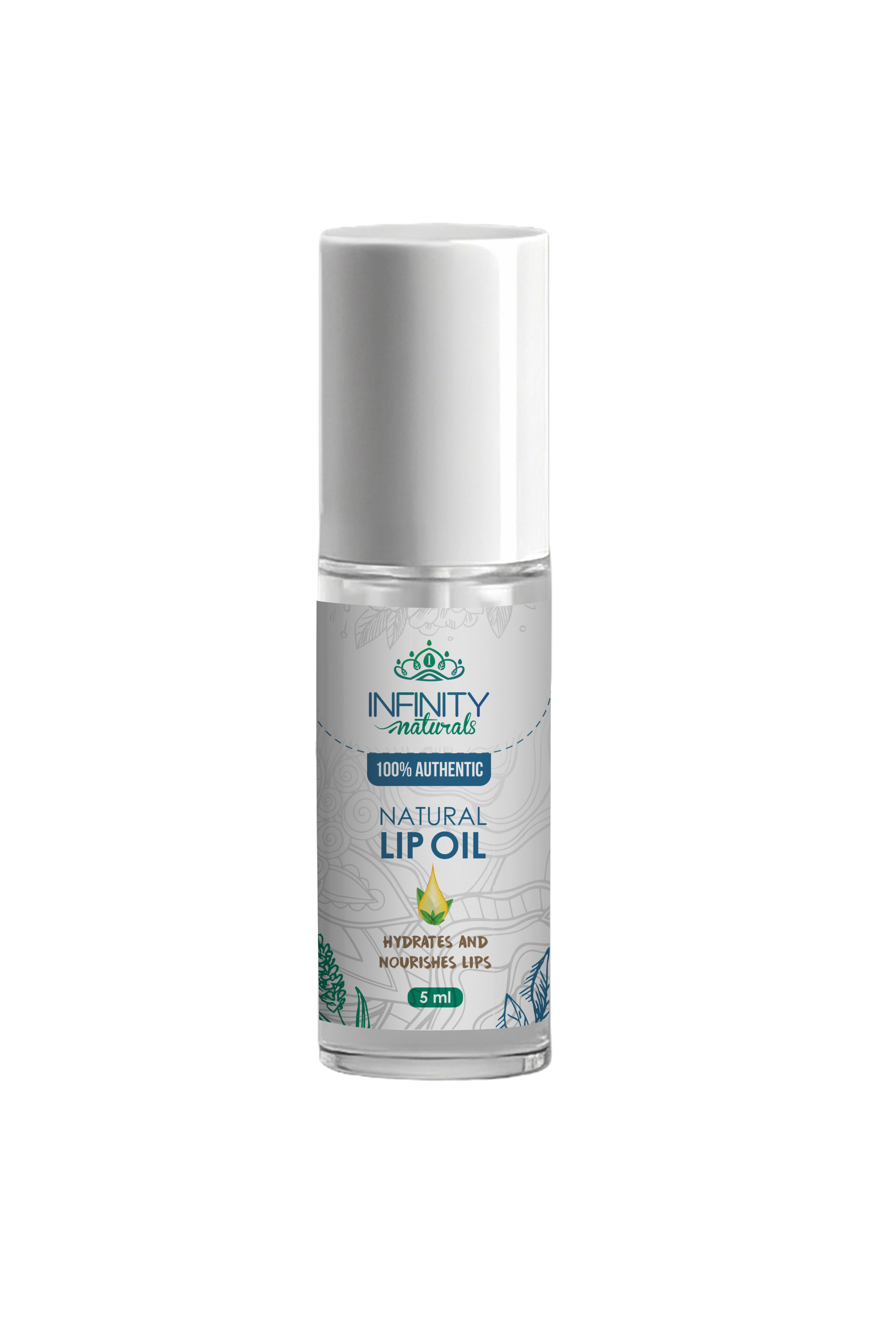 Infinity Naturals Lip Oil by Infinity Clinic Pharma – nourishing hydrating lip oil for soft plump lips