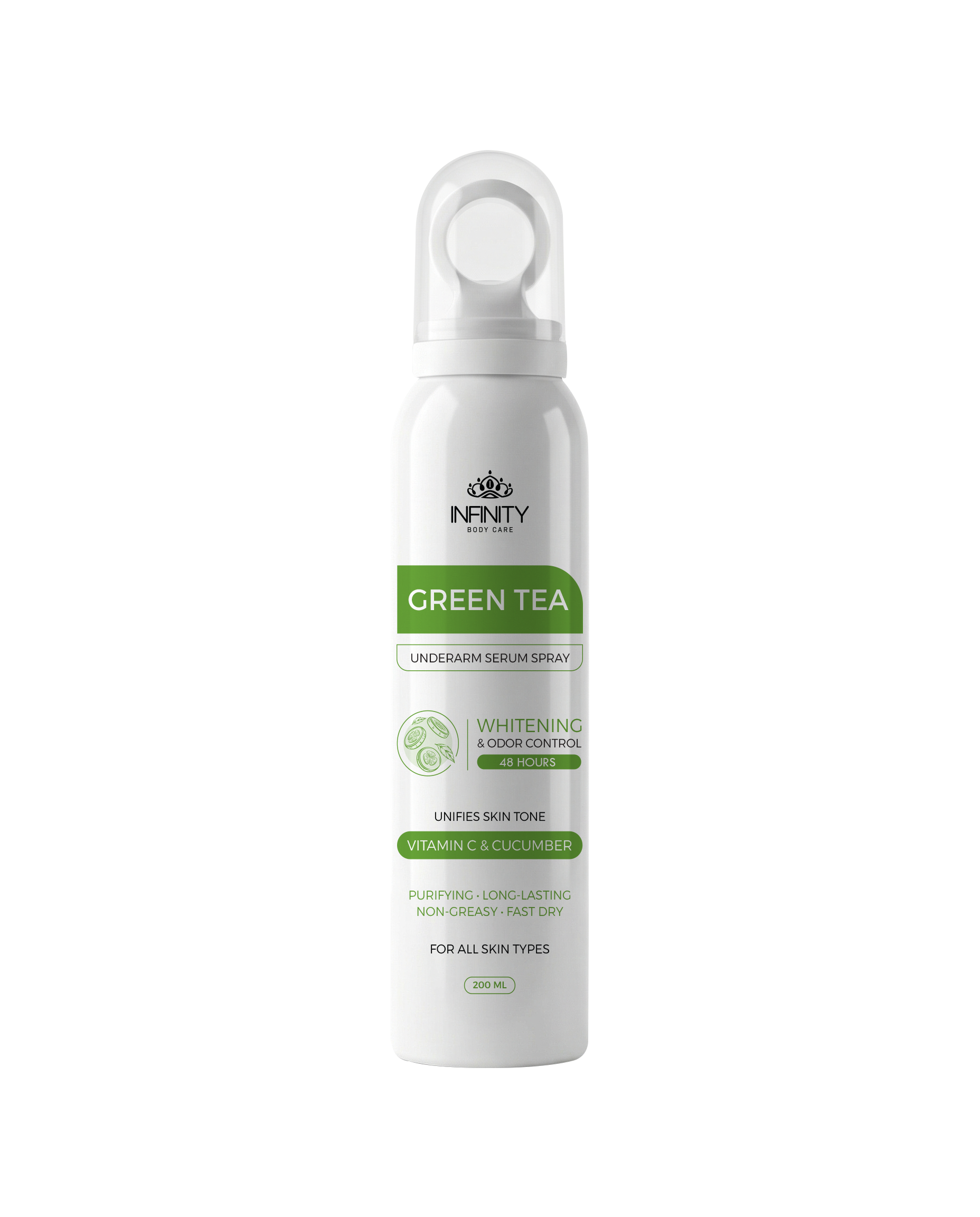 Underarm Serum Spray Cucumber - Green Tea