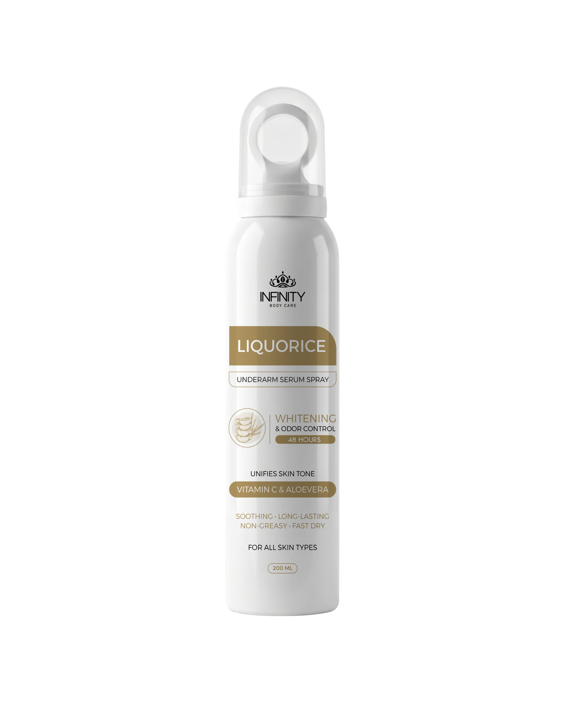 Underarm Serum Spray Liquorice - Aloe Vera